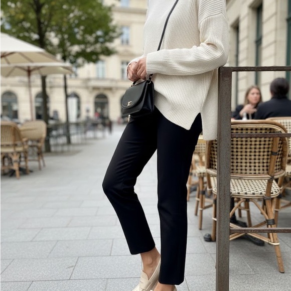 Elegant Cream Loafers for Women - Picture 7 of 7